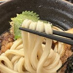 Kineya - 冷し海老天おろしの小うどん、麺リフト