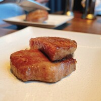 焼肉うしごろ 新宿三丁目店 - タン出来上がり