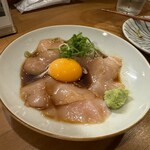 日本酒 松本 - カジキ黄身醤油