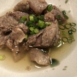 おでんと酒 十 - 牛すじ　塩かな。