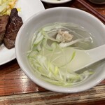 Gyuutan Ryouri Kaku - テールスープもあっさり美味