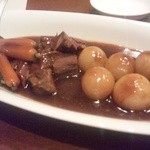 中国麺飯 勇 - 二回目の宴会メニュー なんとタンシチュー！