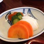 うなぎ亭 友栄 - お新香