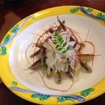 うなぎ亭 友栄 - どじょう南蛮　アップ