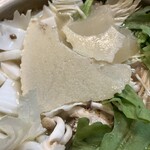 ささき - コラーゲンのかたまりを追加