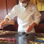 鉄板焼 やまなみ - 牛フィレステーキ