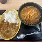 Yudetarou - 朝セット　カレー
