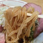 らーめん香澄 - 麺アップ〜