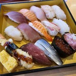 鮨覚 - ランチセット　1100円（クーポン利用金額）