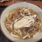 さぬきうどん 釜八 八丁堀店 - 肉うどん