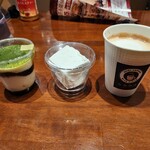 AOMI COFFEE - 本日のお買い上げ　左から、抹茶ティラミス、おおきなギモーブ、ココア