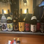 Sumibi To Sake Takezou - お酒の種類多し