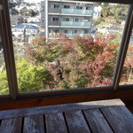 カシュカシュカフェ - 足湯からの風景