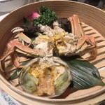 桃花林 - 上海蟹のセイロ蒸し