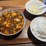 Kannai Gyouzaken - 麻婆豆腐ランチセット