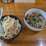 ラーメン工房 幸福亭 - 茸つけ麵（柚子塩）　700円