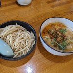 ラーメン工房 幸福亭 - 海老つけ麵　700円