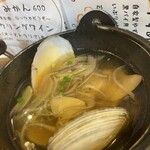 Izakaya Sankaku - 白貝の酒蒸し