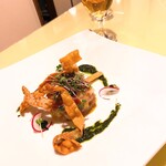 タヴォロッツァ - マグロと帆立のタルタル