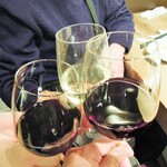 ミアスタンド - いつも厨房にいらっしゃる若女子と念願の乾杯！