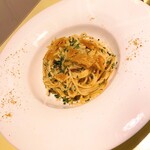 タヴォロッツァ - 自家製カラスミのペペロンチーノ