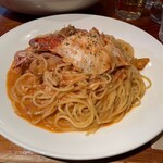 Piante - 絶対に食べて欲しいワタリガニのトマトクリームパスタ。絶品です。