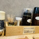 とんかつ成蔵 - 調味料