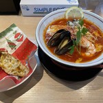 Ramen Kaihou - クリスマス限定メニューのプレミアムブイヤベース風ラーメン