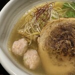 麺処 銀笹 - 塩ラーメン（UP）