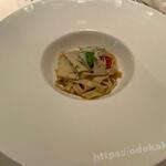 ベッラ・ヴィスタ - ～筍・しらす・木の芽～深大寺そば粉のタリアッテレ