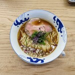 鰹そば田ヶ久保 - 淡麗かつおそば（醤油）950円