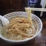 関屋 福来亭 - メンマラーメン（麺）