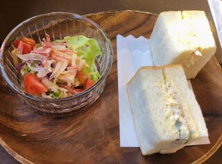 Ko-Hi-Ha Usu Anzumura - サラダ＆サンドイッチ