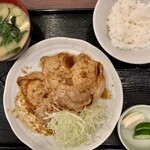 Sakura Shokudou - 豚ロース焼き定食（1070円）