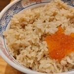 鮨・酒・肴 杉玉 - 赤酢飯アップ