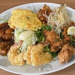 中華料理ぐら - ぐら定食（アップ①）