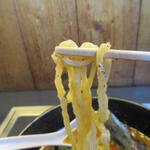 幸楽 - 手打ち風平打ちもちもち麺