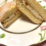 太郎庵 - 料理写真:会津の天神様 キャラメルりんご断面