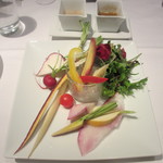 カーサ ビアンカ カフェ - バーニャカウダ ２種のソースで