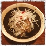 Ame Tsuchi - 美味しすぎて悶絶だった牡蠣のオイル漬け葱和え♪