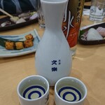 Shokujidokoro Tokiwa - 日本酒（常温？）茨城のお酒をとオススメして・・確か月の井だったかな？（汗