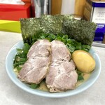 Teradaya - 青ネギラーメン900円・味玉50円