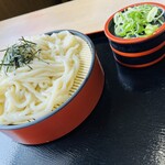 Honke Jinriki Udon - メニュー:ざるうどん ¥440(税込)