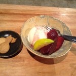 サーカス - 季節の冷菓＆（サービスの）ひょうたんクッキー