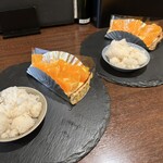 バルハチゴー - 2人分のデザートが運ばれてきたよ