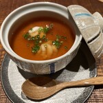 啝心 DAIA - 白子の茶碗蒸し