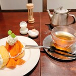 パルファン - 柿のショートケーキとメリメロ