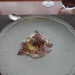 イリエスケープ - ユミガタオゴノリと鮮魚とお野菜の食感カルパッチョ