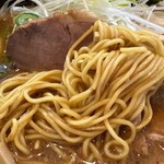 らぁ麺 しお喜 - やってみました✨　麺リフトーッ！✨