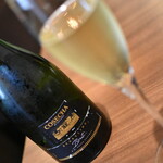 ワインバー バッカス - コセチャ・スパークリング・ブリュット（８００円）２０２３年１２月